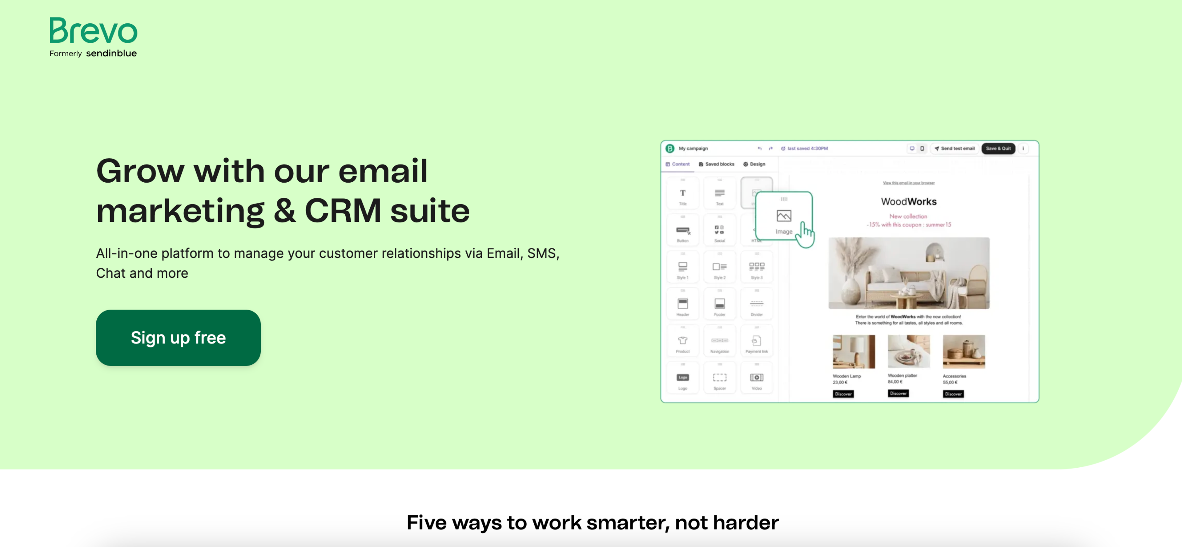 Brevo email marketing software