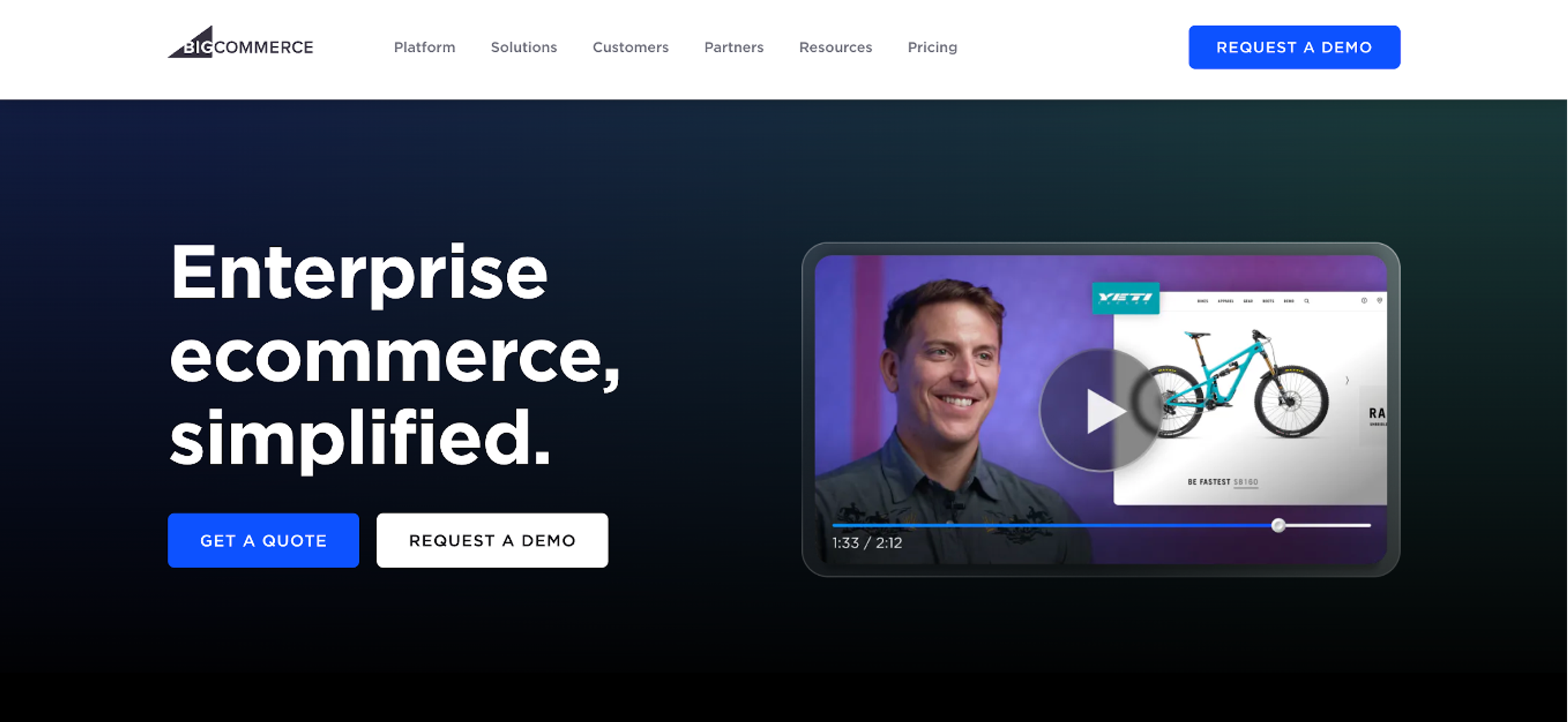 BigCommerce ecommerce app