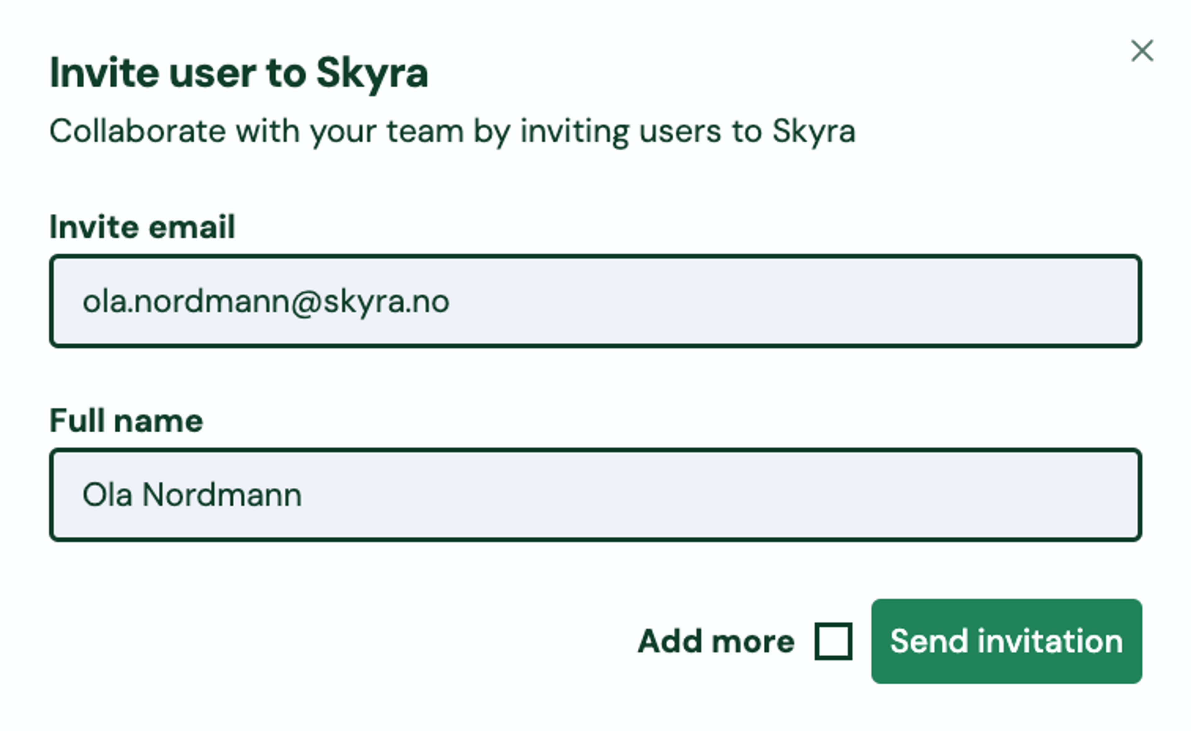 Screenshot: 2.6 Improved invite and sign-in emails