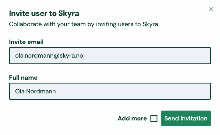 Screenshot: 2.6 Improved invite and sign-in emails