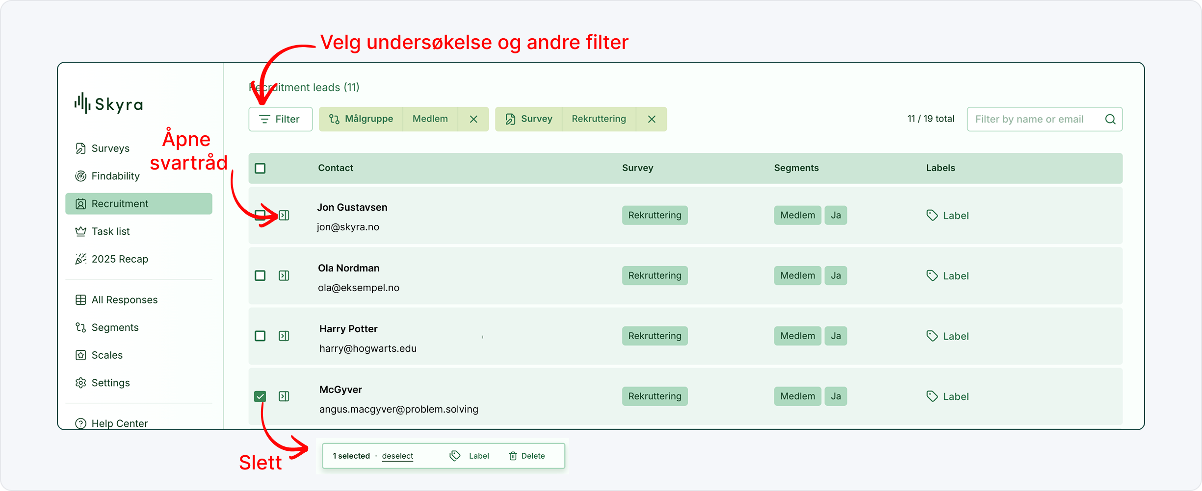 Illustrasjon: Introduksjon: Rekruttering til brukertesting