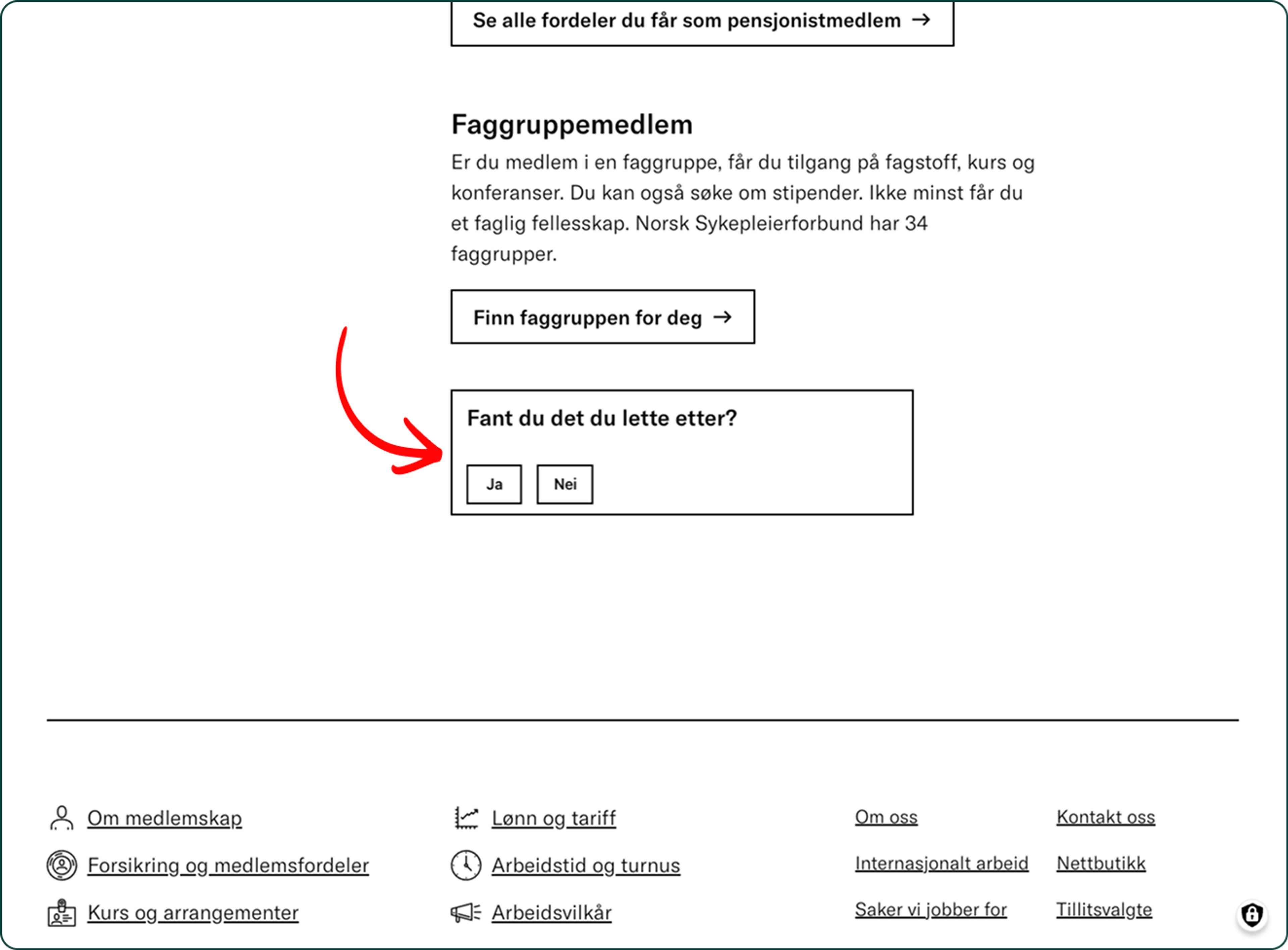 Illustrasjon: Publiserer en Inline-survey (embedded)
