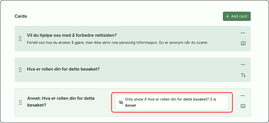 Illustrasjon: Fritekst etter "Annet"