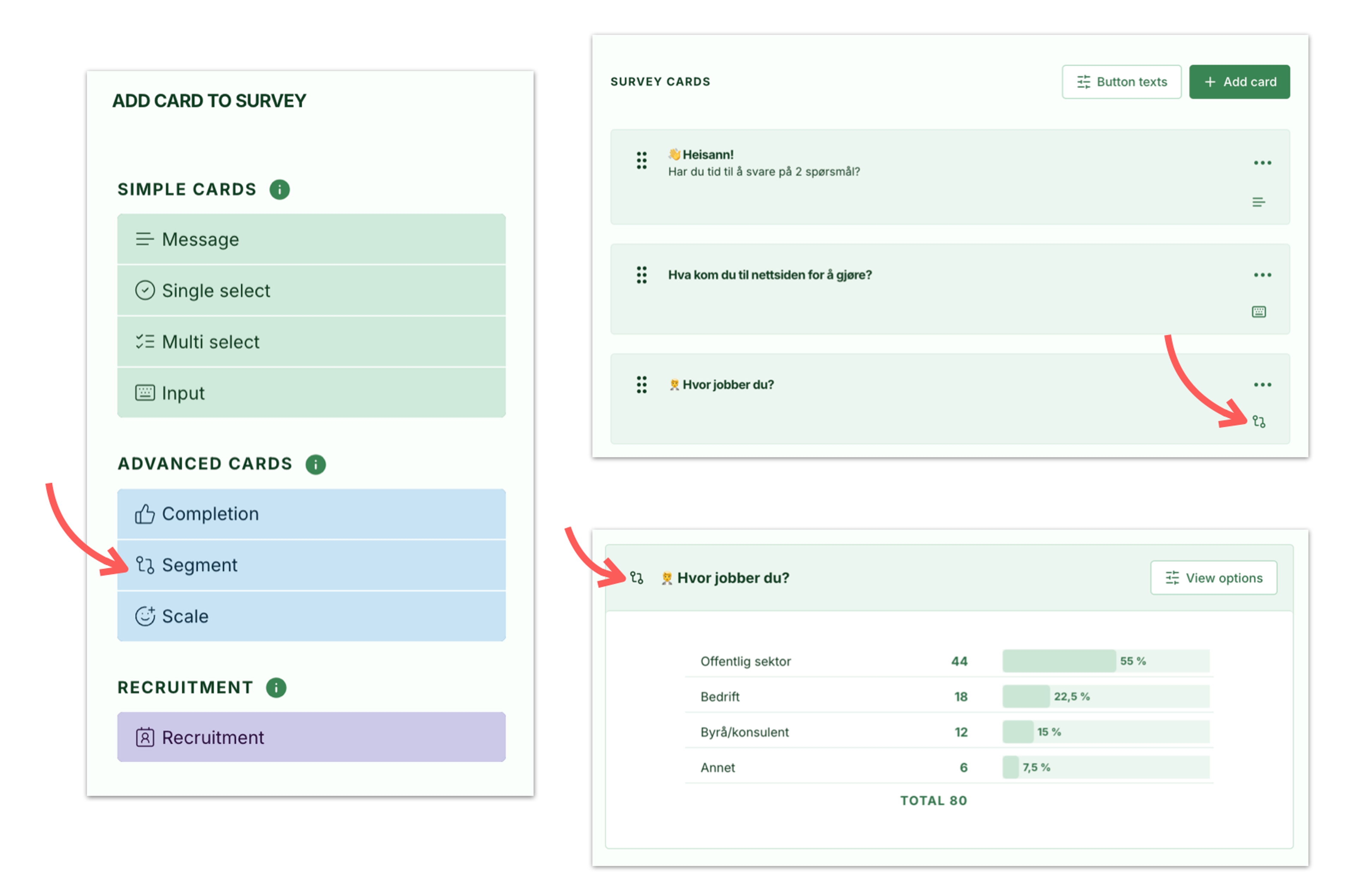 Screenshot: 2.3 New visual indicators