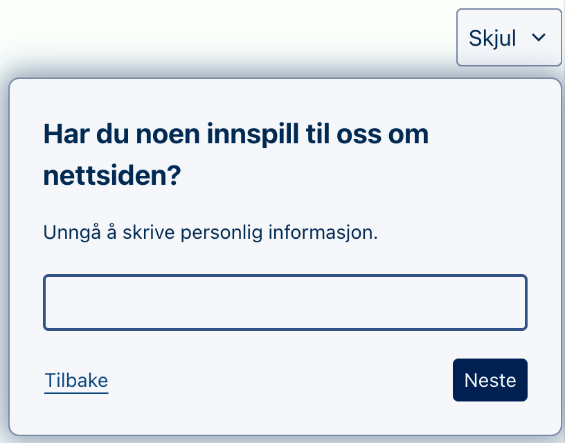 Illustrasjon: Discovery Survey: Opprett ny undersøkelse