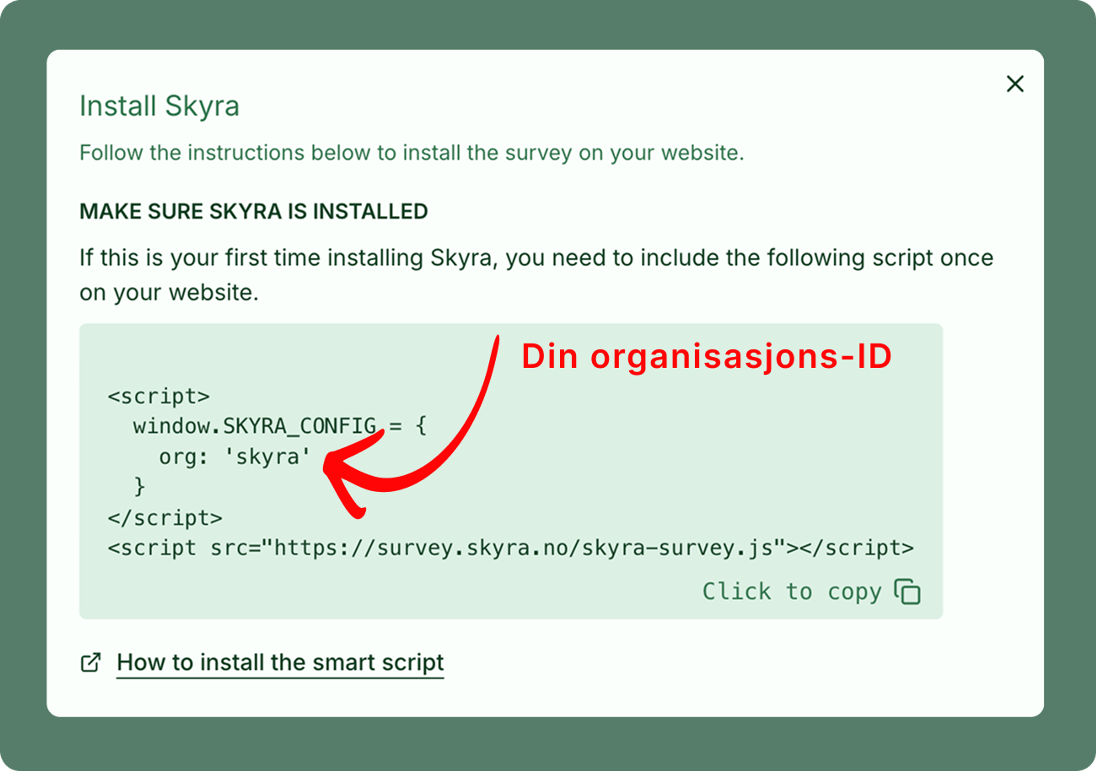 Illustrasjon: Guide: Installasjon av Skyra på din nettside