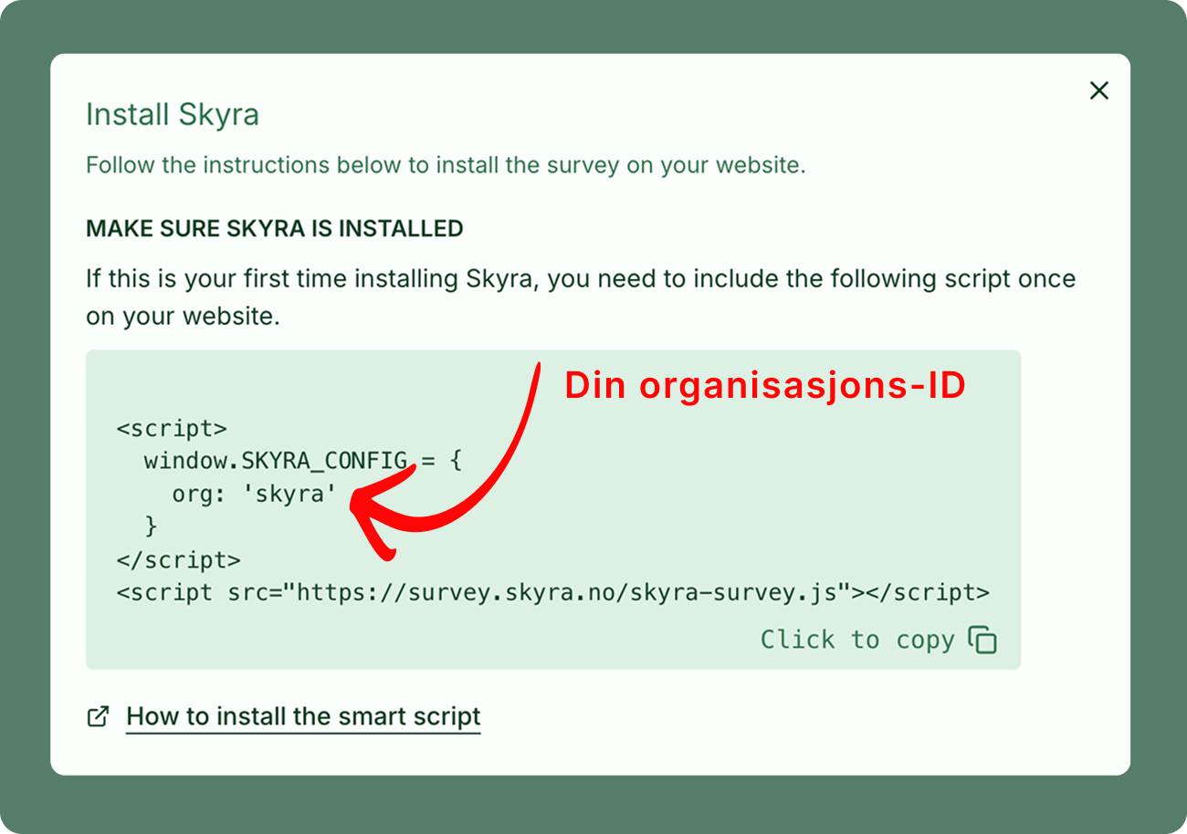 Illustrasjon: Guide: Installasjon av Skyra på din nettside