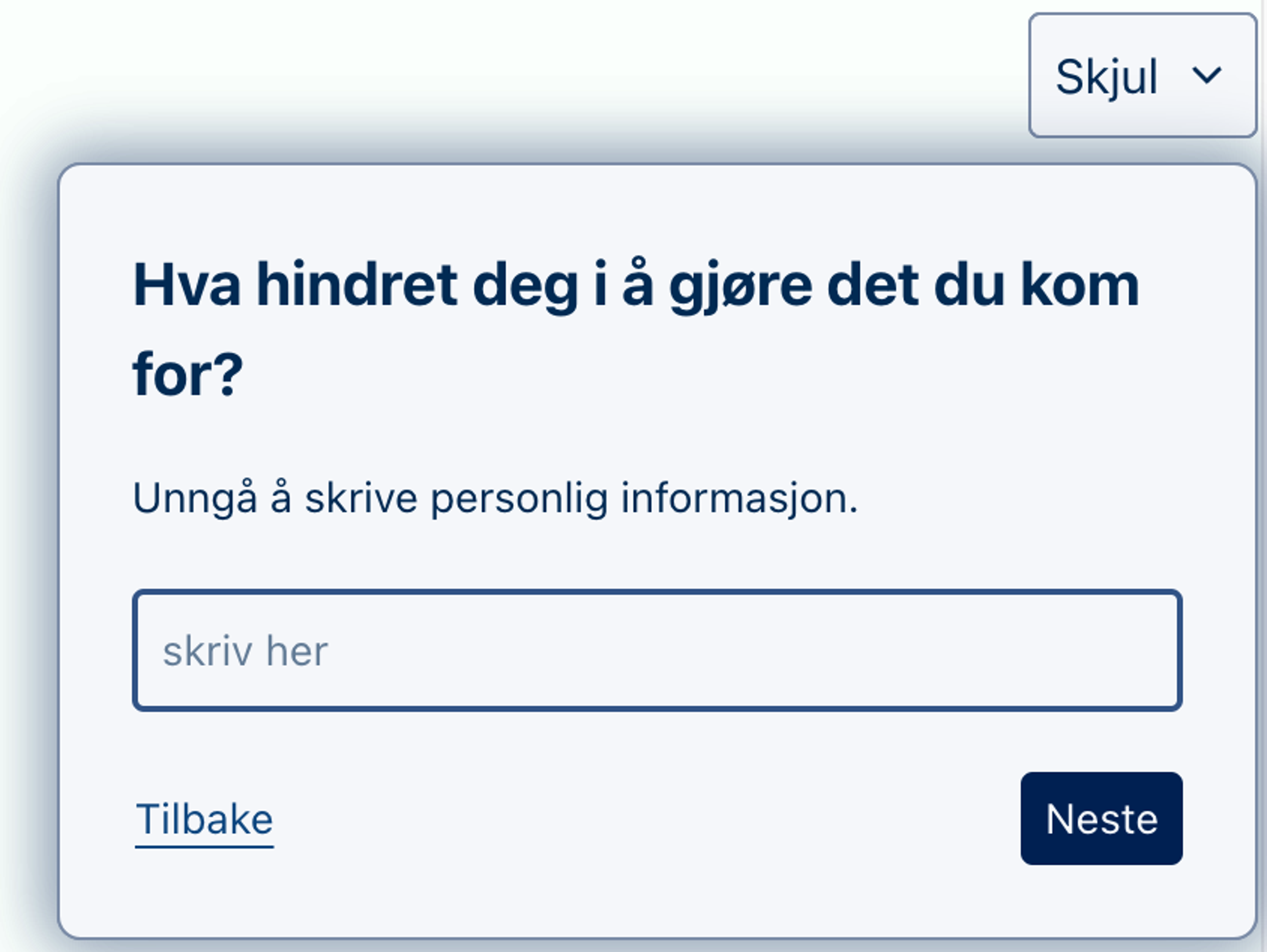 Illustrasjon: Discovery Survey:  Opprett ny undersøkelse
