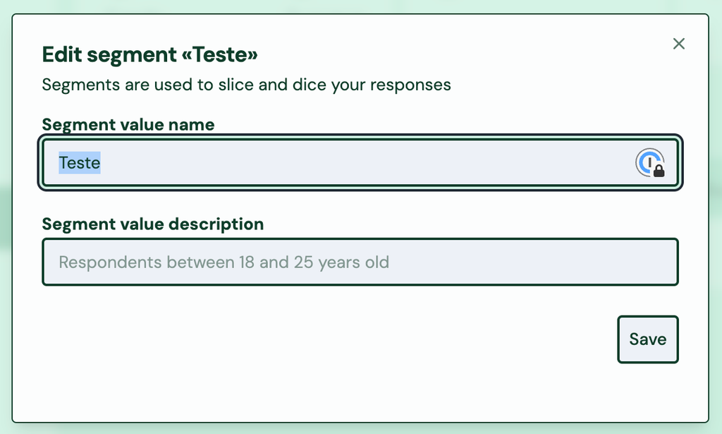 Screenshot: 3.1 Edit and delete segments