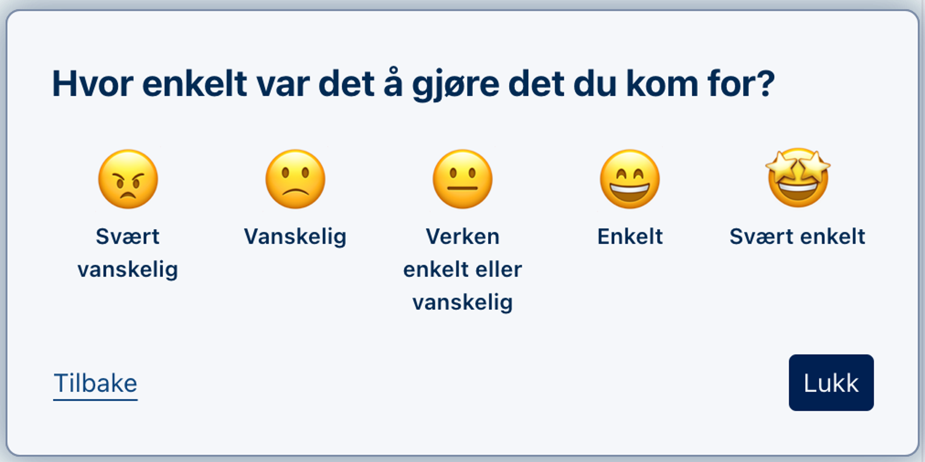 Illustrasjon: Discovery Survey:  Opprett ny undersøkelse