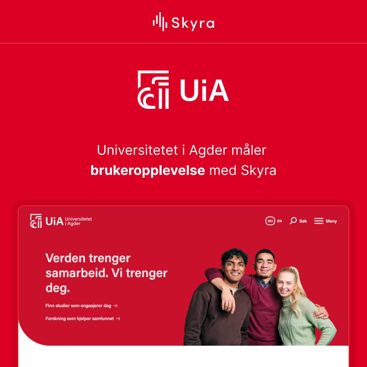 UiA måler toppoppgaver