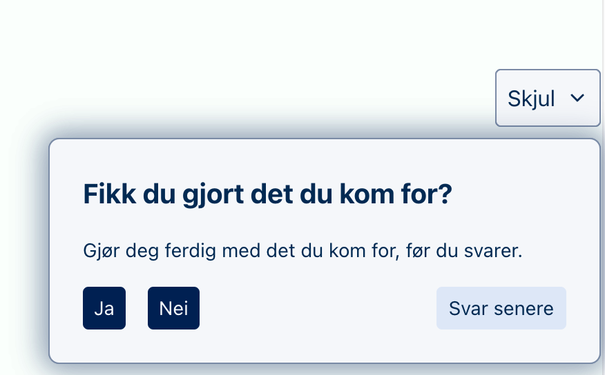 Illustrasjon: Discovery Survey: Opprett ny undersøkelse