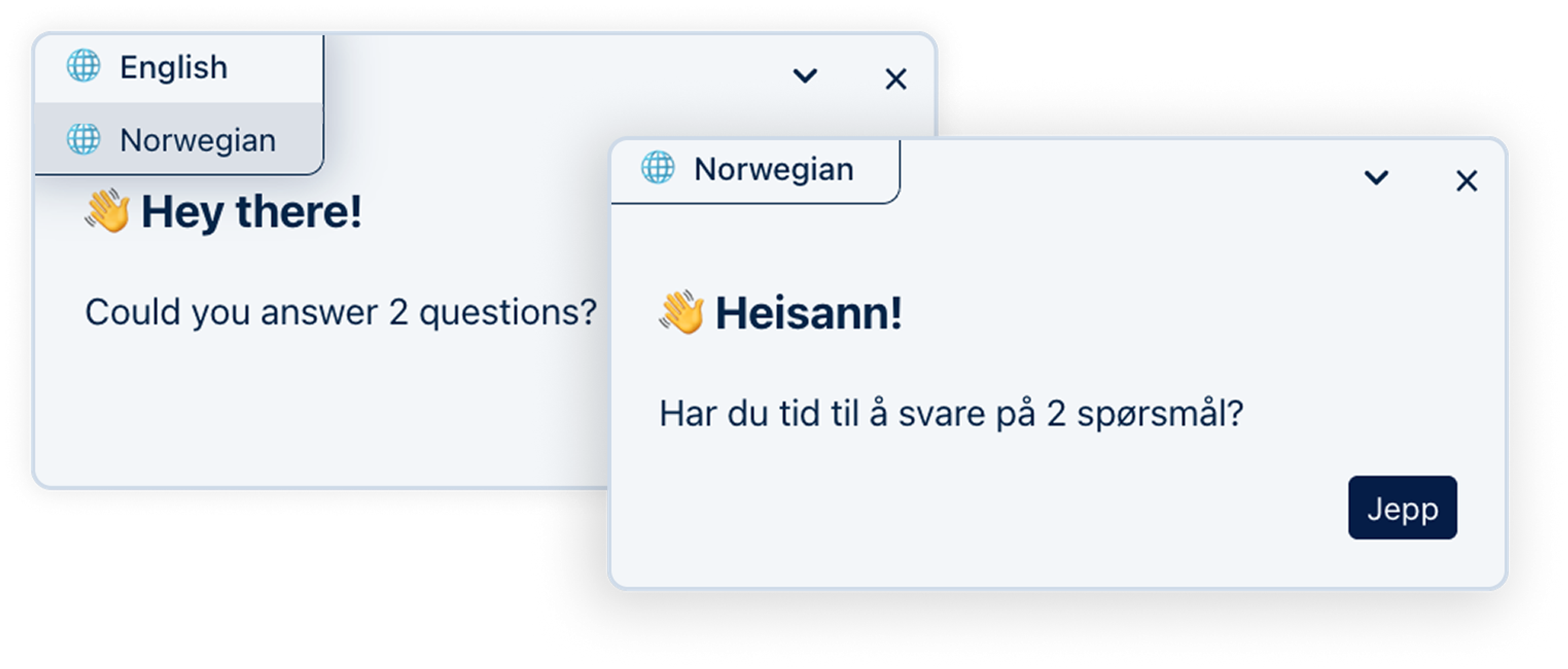 Illustrasjon: Slik bygger du en undersøkelse