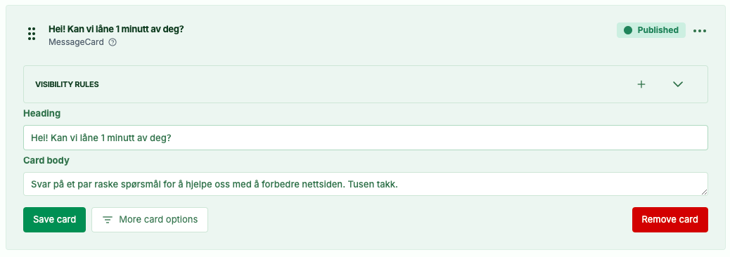 Screenshot: 3.0 Survey edit