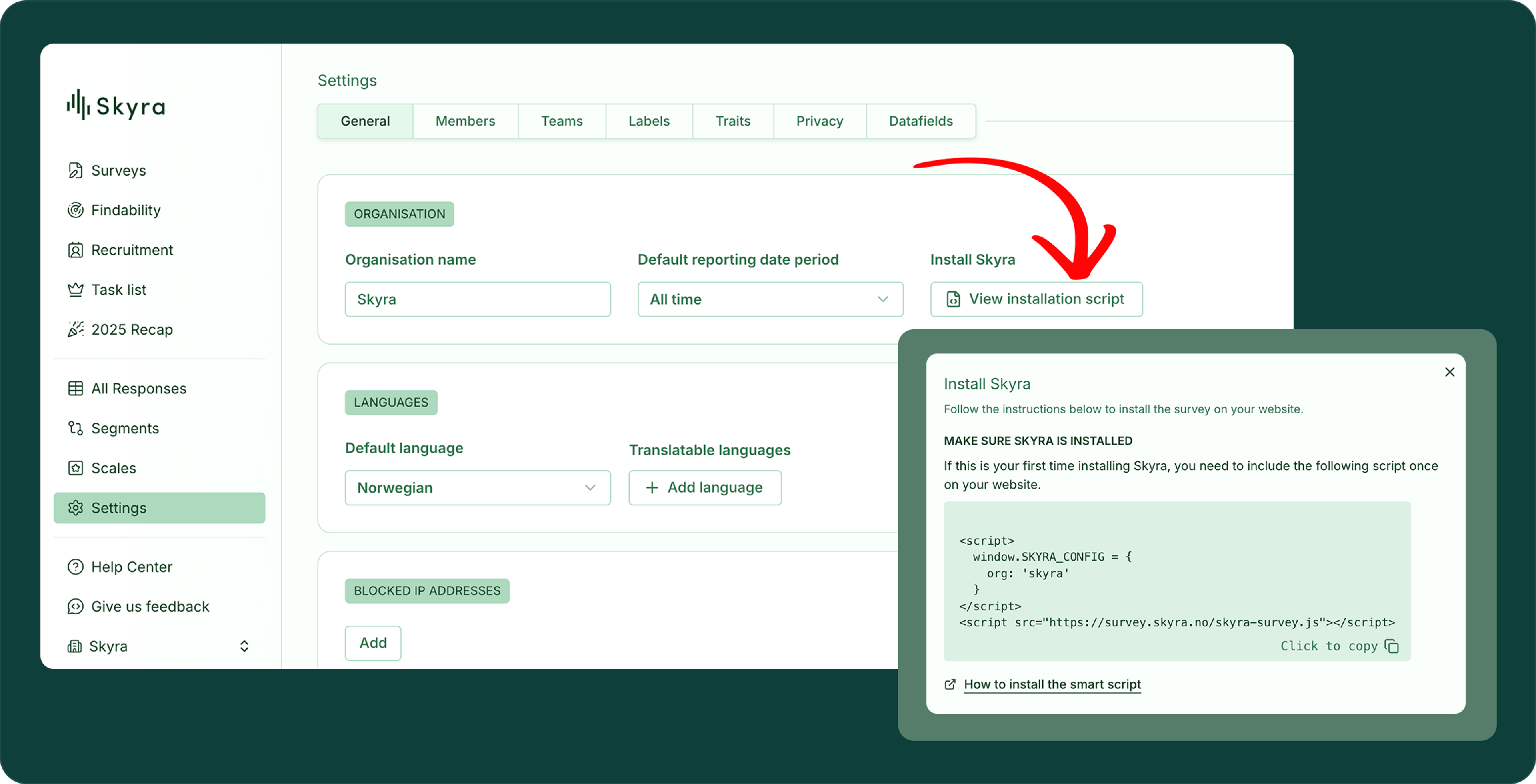 Illustrasjon: Guide: Installasjon av Skyra på din nettside