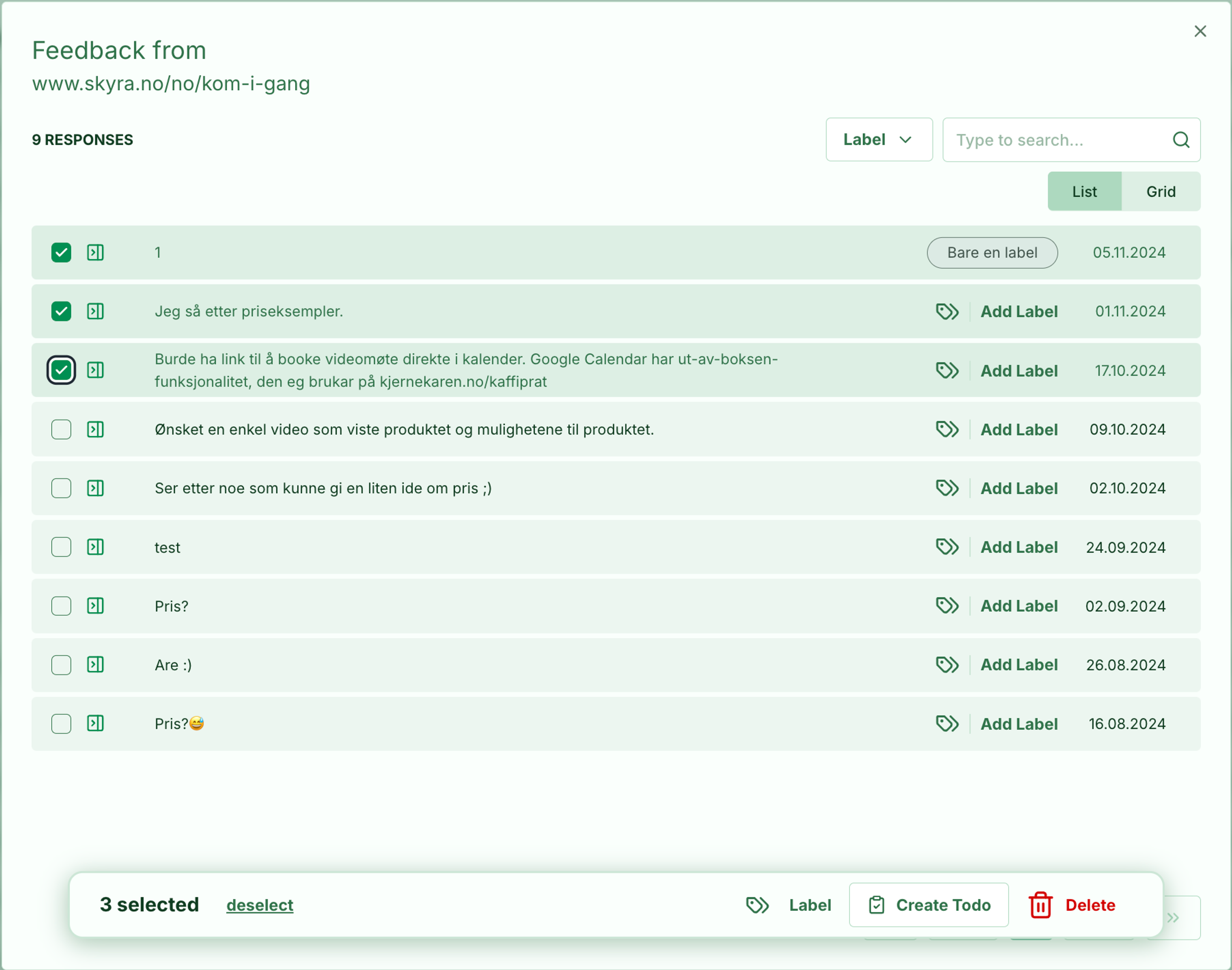 Screenshot: 2.2 Pages