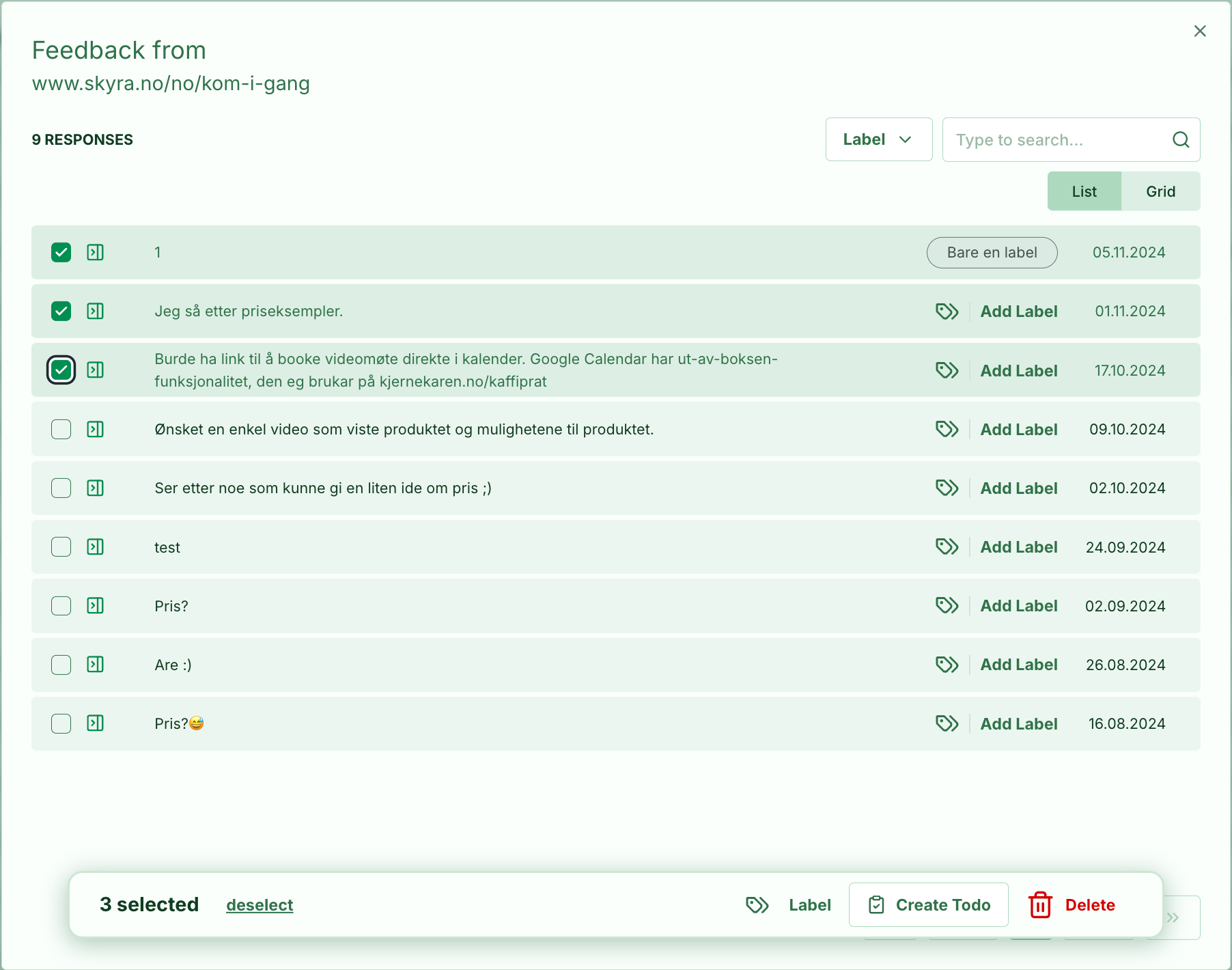 Screenshot: 2.2 Pages