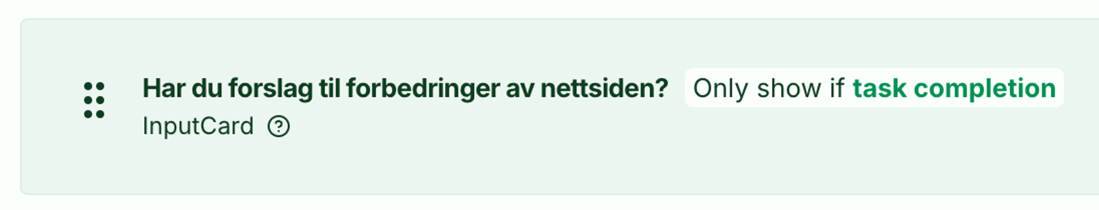 Illustrasjon: Discovery Survey:  Opprett ny undersøkelse