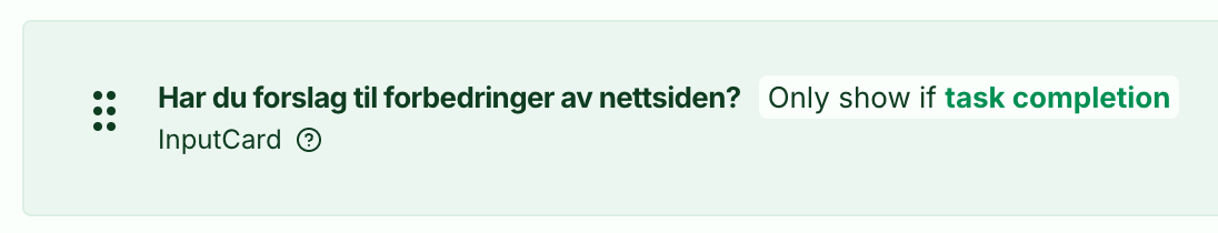 Illustrasjon: Discovery Survey: Opprett ny undersøkelse
