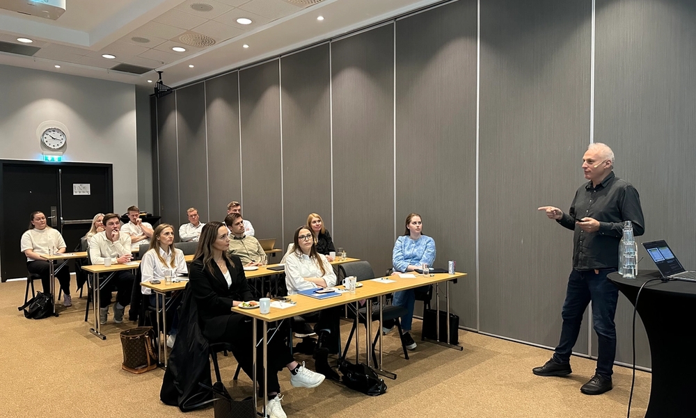 Foredragsholder Alfred Øverland fra Innovasjon Norge