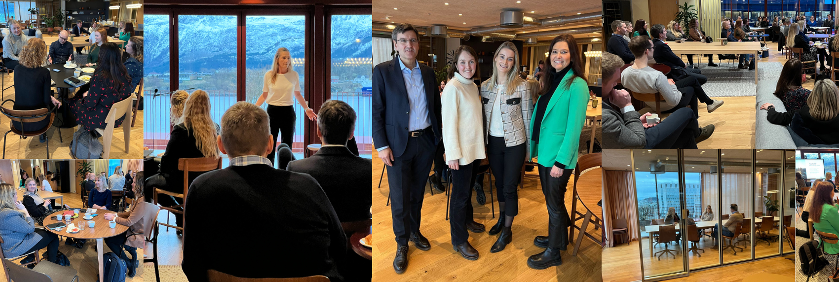 Collage av tidligere Talent Sunnmøre arrangementer