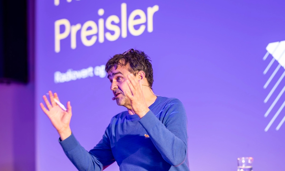 Hassan Preisler på Næringskonferansen Uredd