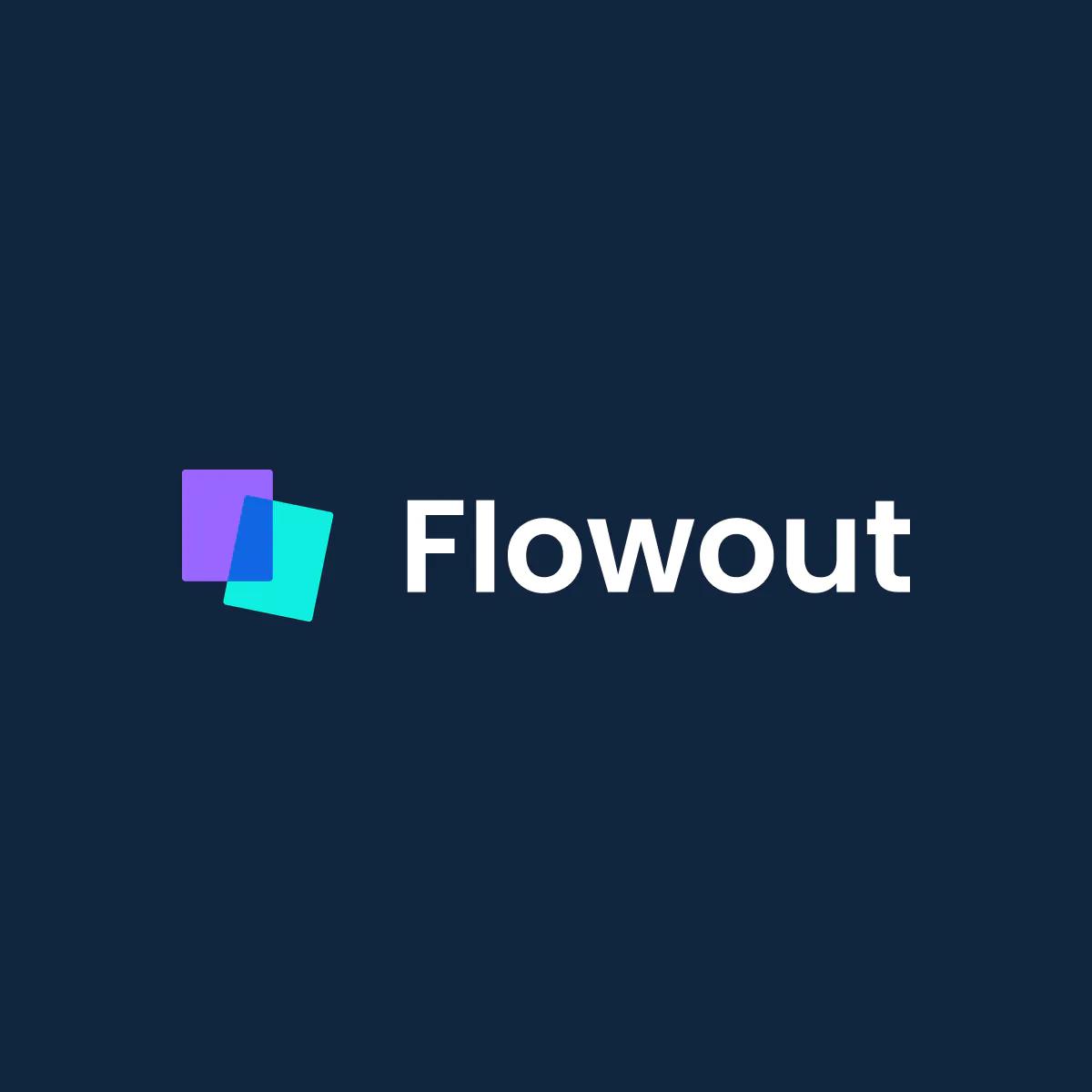 Flowout logo