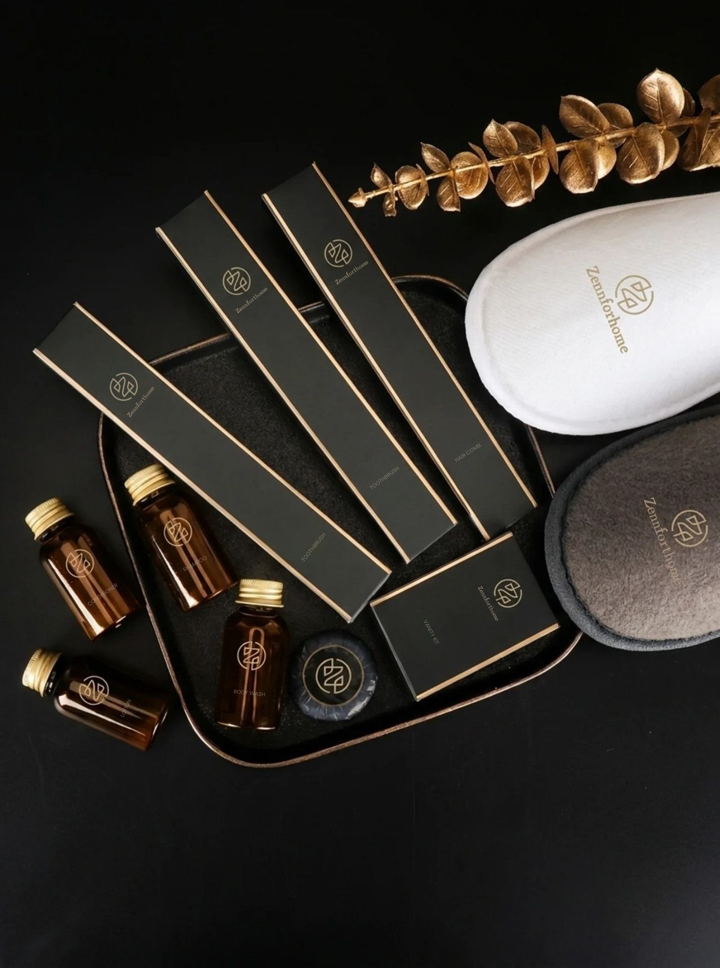 Ink Feather Box — hospitality linen