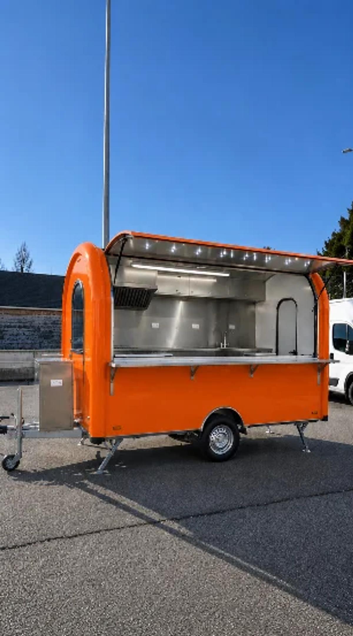 Remorque XL-340 en orange