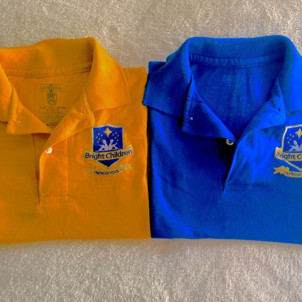 School Uniform 2 Polo Shirts Set