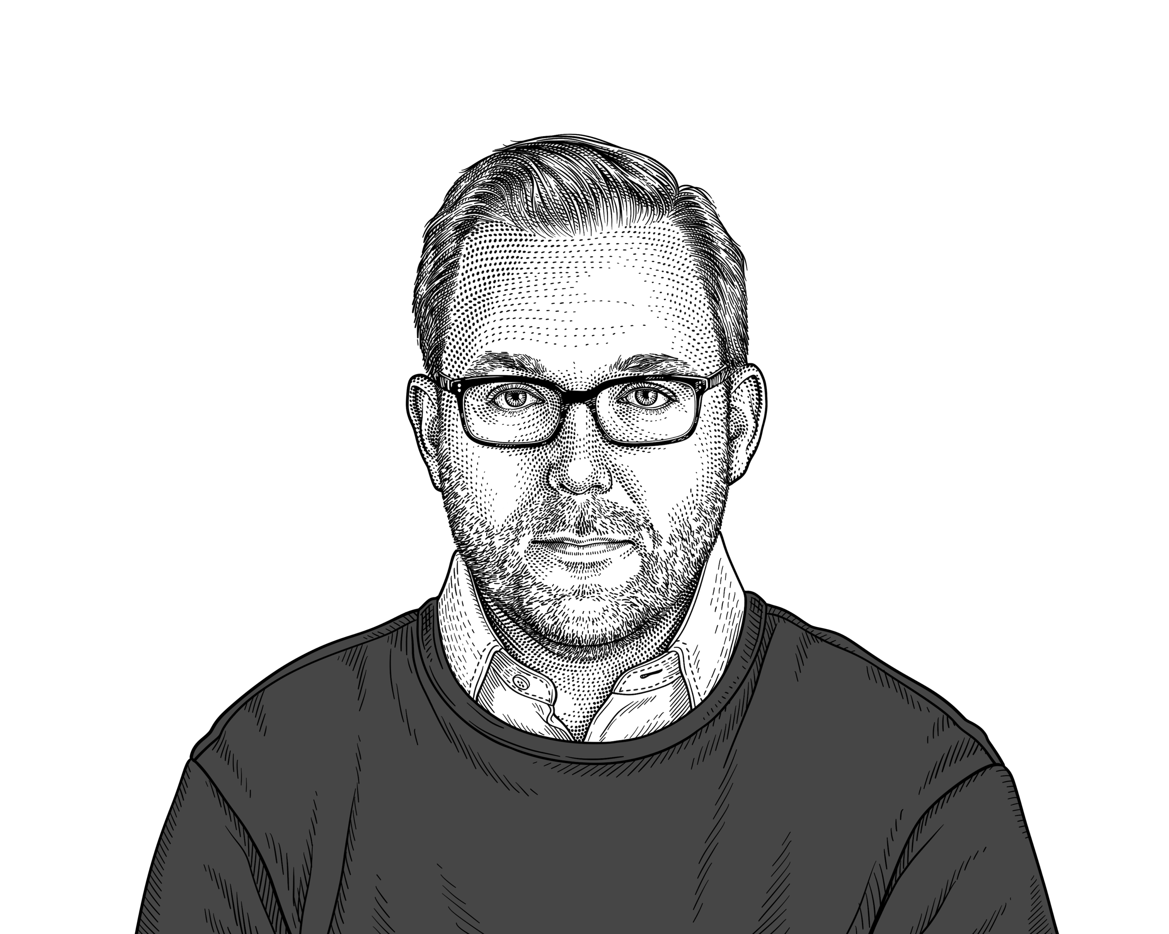 Matt McNabb's headshot drawing
