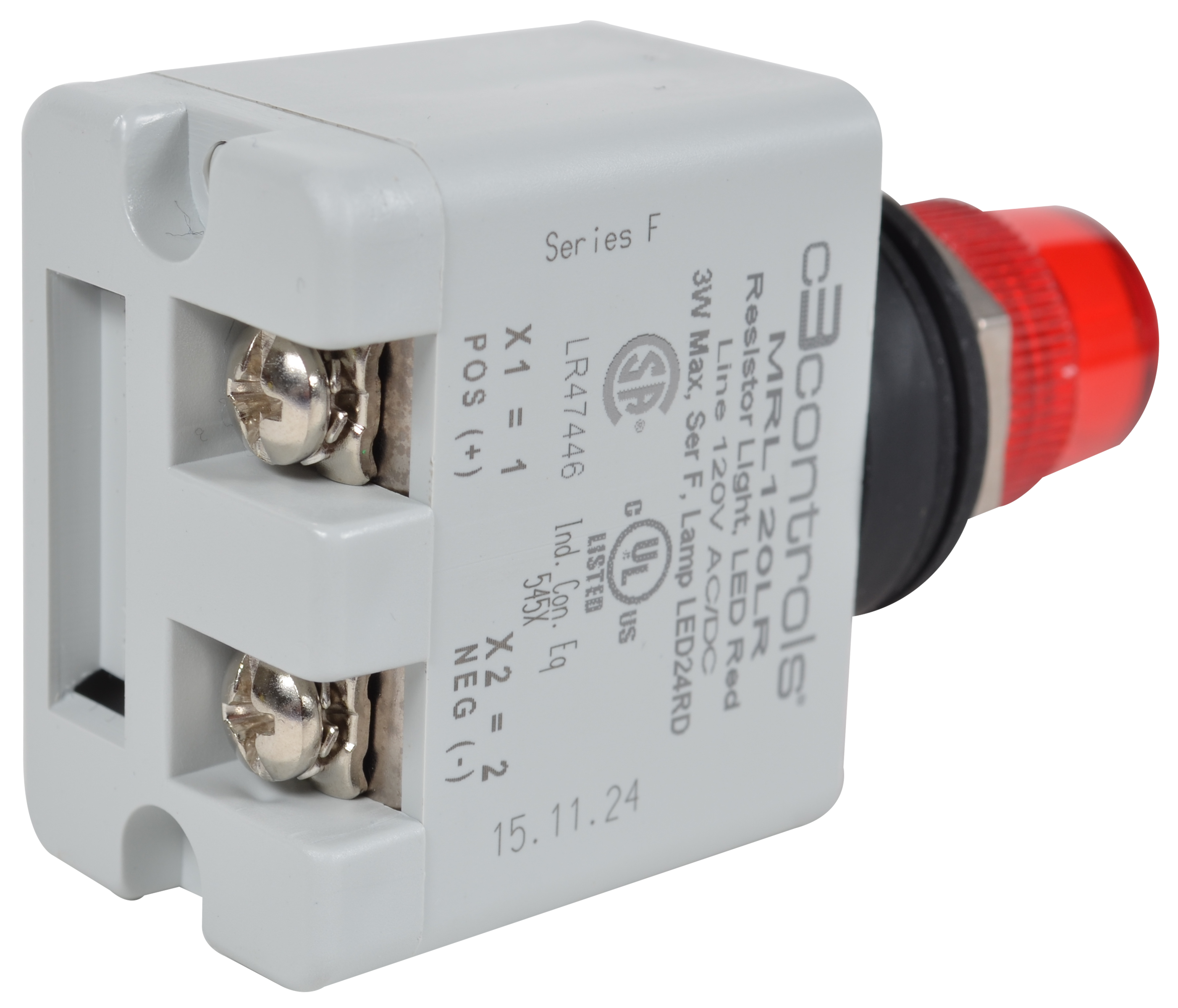 Buy 16mm Pilot Lights MRL125DLW-MPLLWE - c3controls