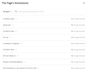 Step 3: Page Annotations Based On Page Changes