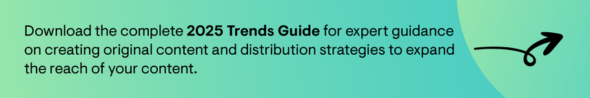 CTA to download the guide for guidance on how to create original content and increase reach of that content