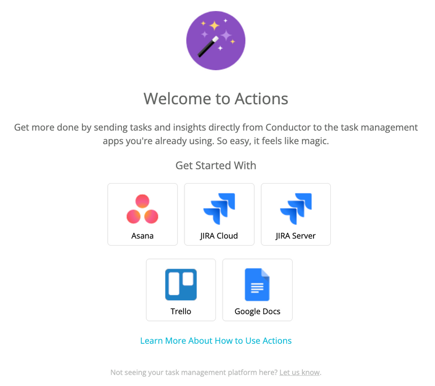 How to Use Conductor Actions + New Jira Cloud Integration