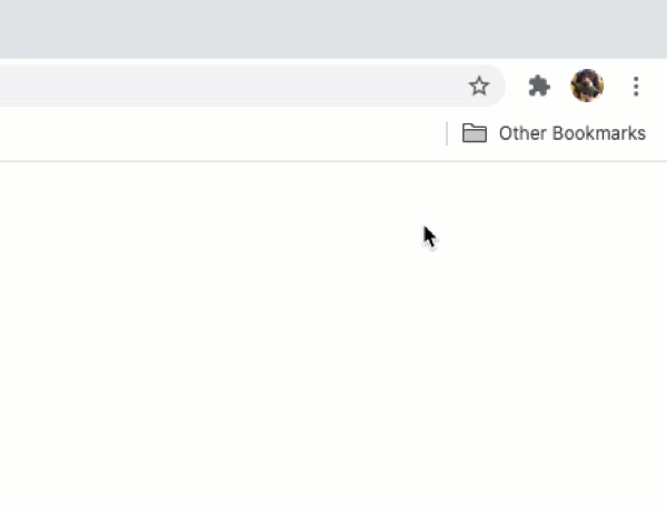Animation showing how to pin the Conductor for Google Chrome extension in the "extensions" menu in the Chrome menu bar.