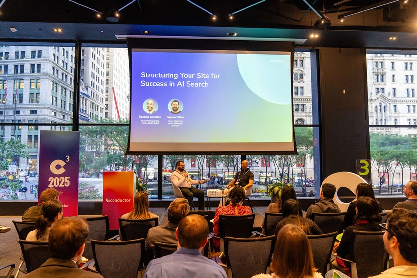 structuring your site for AI session