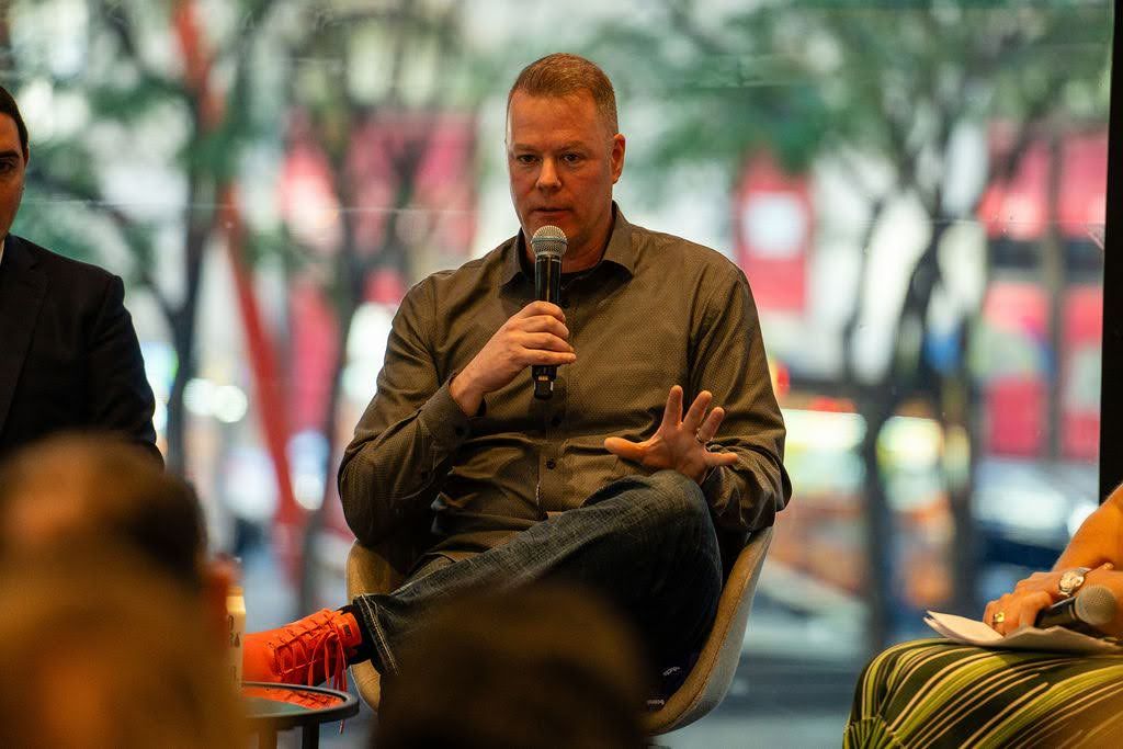 Garth O'Brien on stage at C3