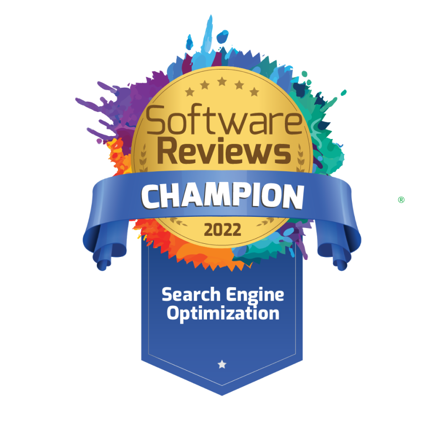 SoftwareReviews: Champion Search Engine Optimization 2022