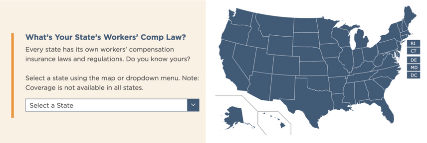 Hartford's Worker's Compensation Website Hub
