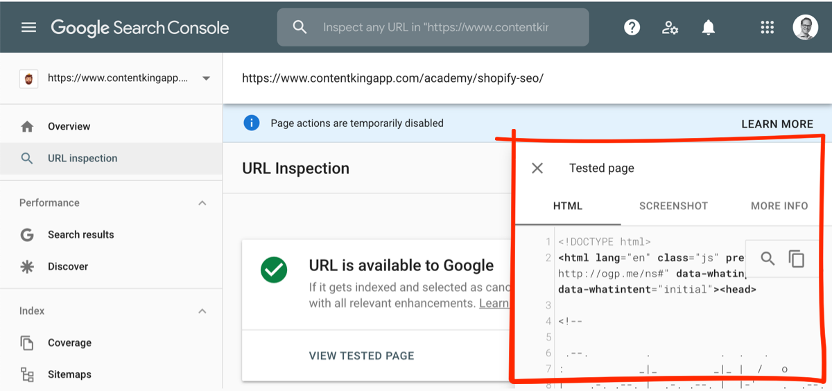Url Inspection Google Search Console URL Inspection Tool: Ultimate Guide