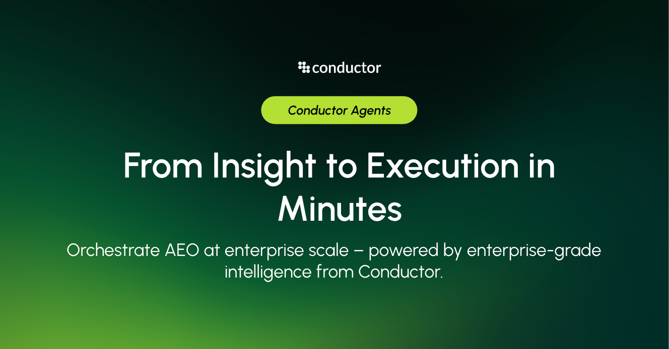 Orchestrate AEO with Enterprise AI Agents