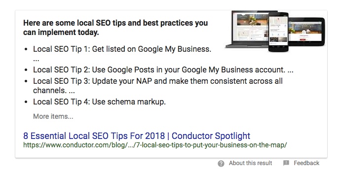 For marketers trying to figure out how to get to the top of Google, using numbered lists can help.