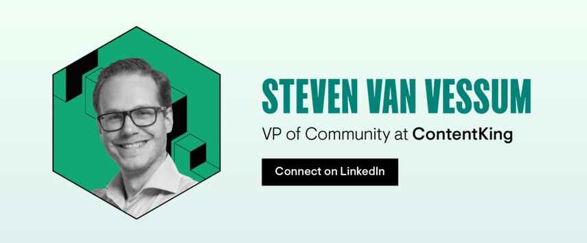 Steven van Vessum featured as one of top 10 SEO influencers to follow