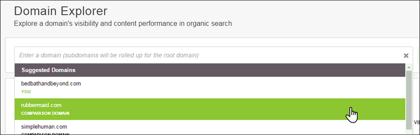 Content Activity Reporting and Domain Explorer Capabilities in Conductor