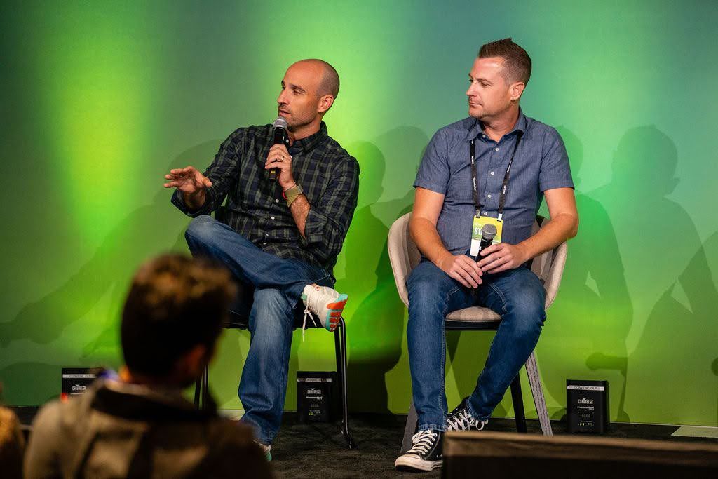 Speakers on stage at C3