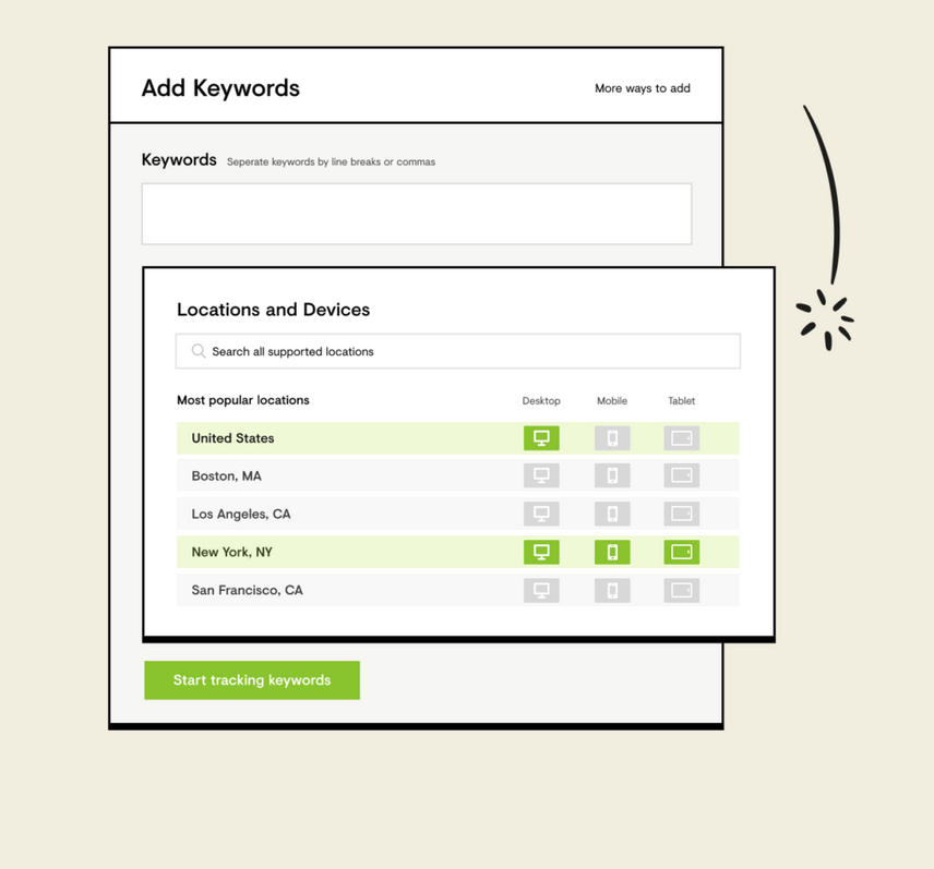 All Locations supported for keyword research in Enterprise SEO Platform from Conductor