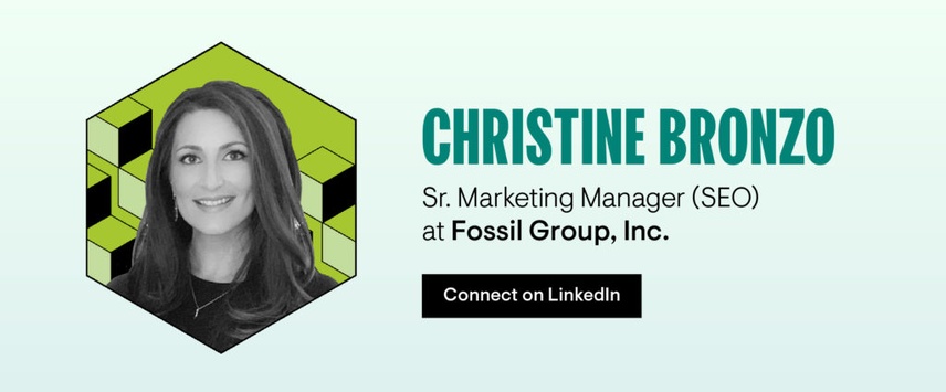 Christine Bronzo featured as one of top 10 SEO influencers to follow