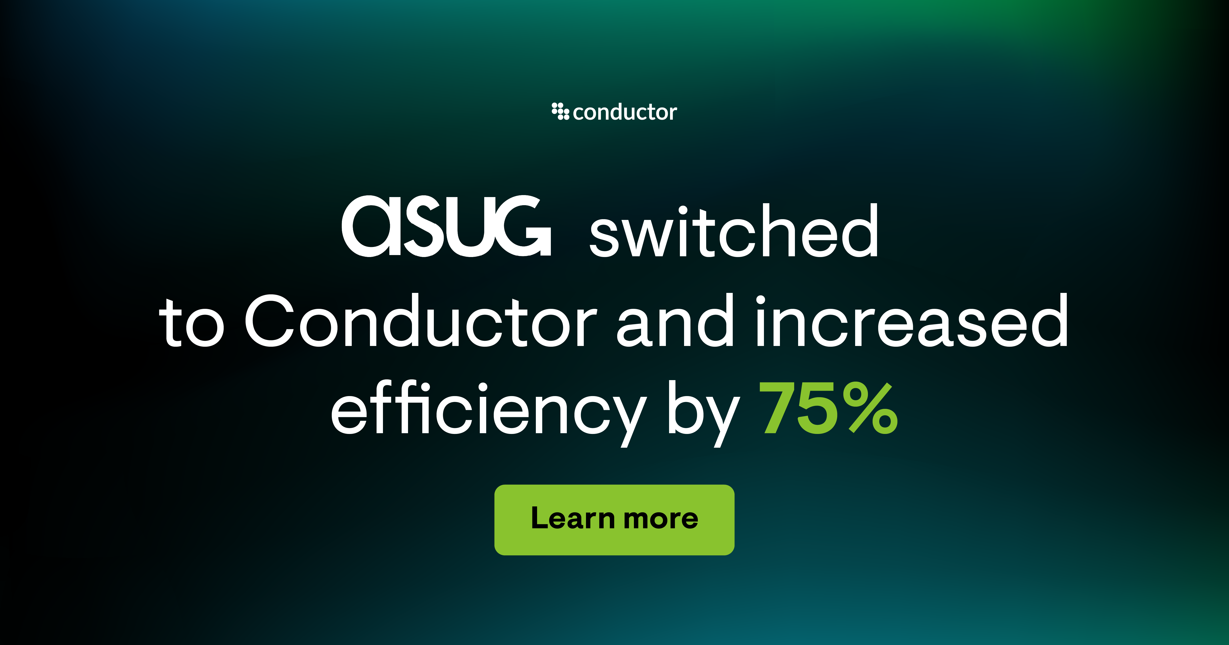 How ASUG Scaled AI Visibility & Optimization with Conductor