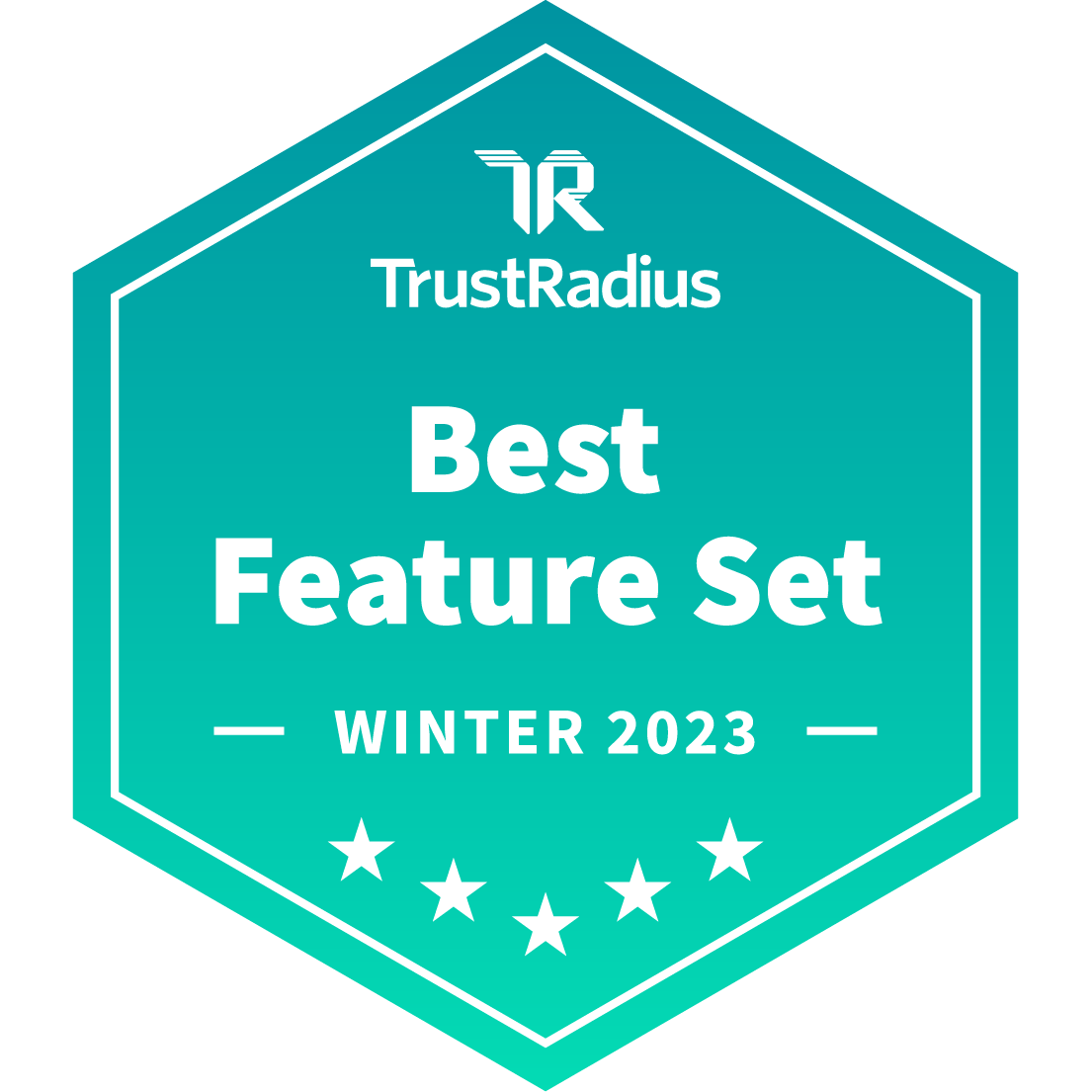 TrustRadius: Best Feature Set 2023